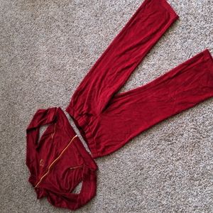 Ralph Lauren velvet jumpsuit